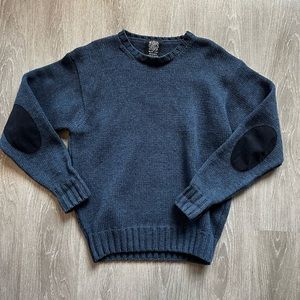 Bow-Tie Handmade Crewneck Sweater